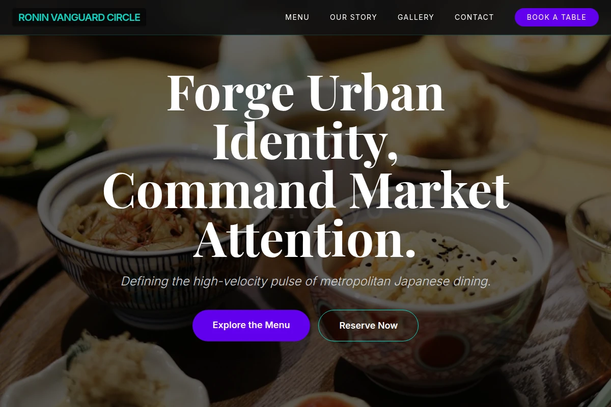Urban Japanese Food