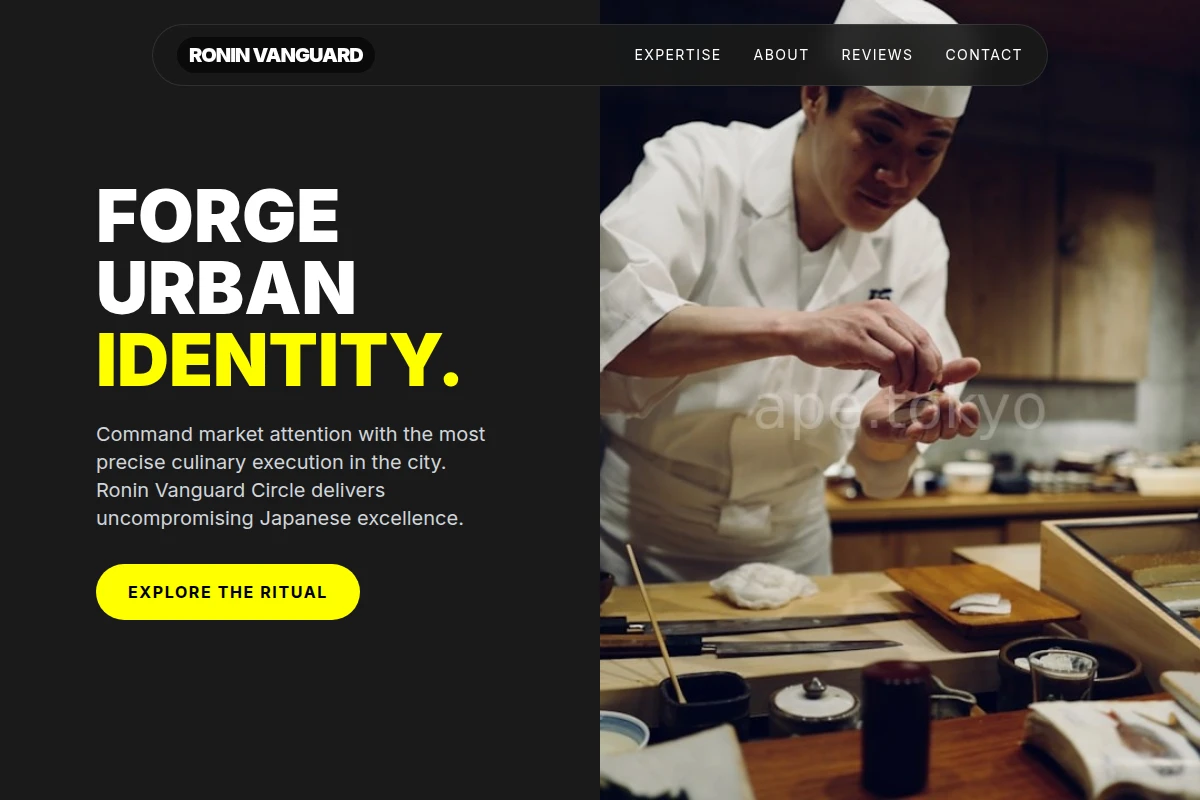 Chrome Japanese Food