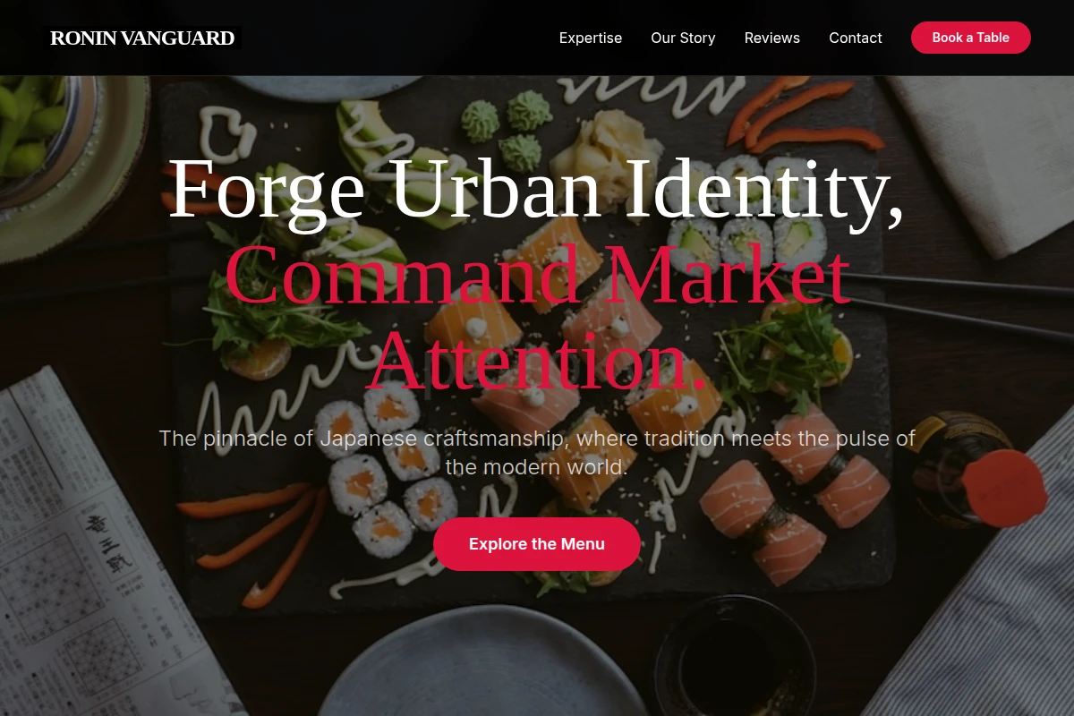 Chrome Japanese Food