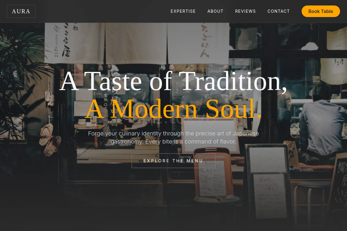 Aura Japanese Food