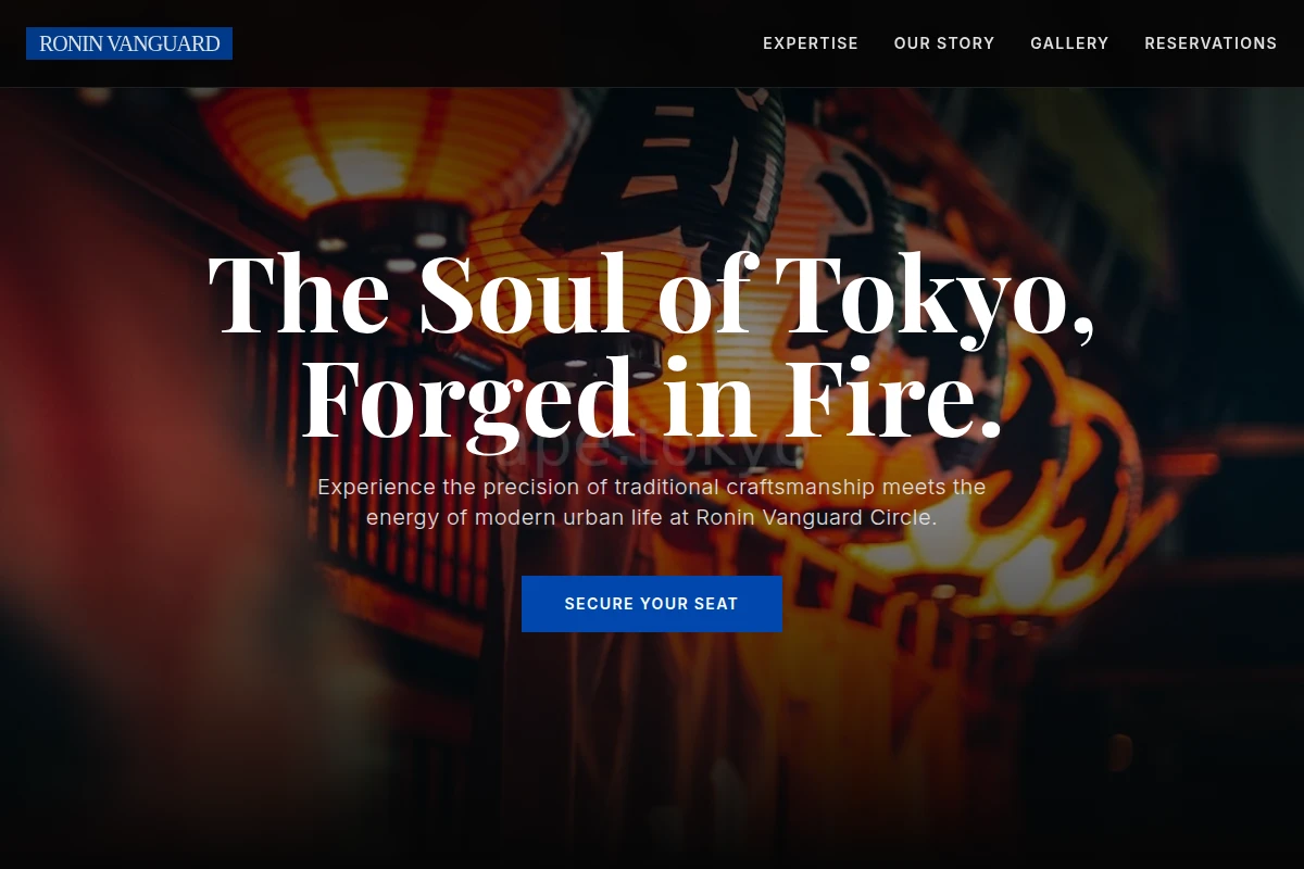 Chrome Japanese Food
