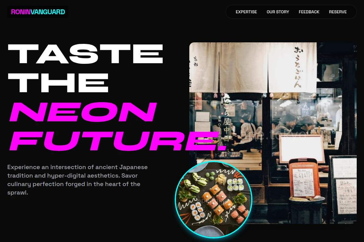 Cyber Japanese Food