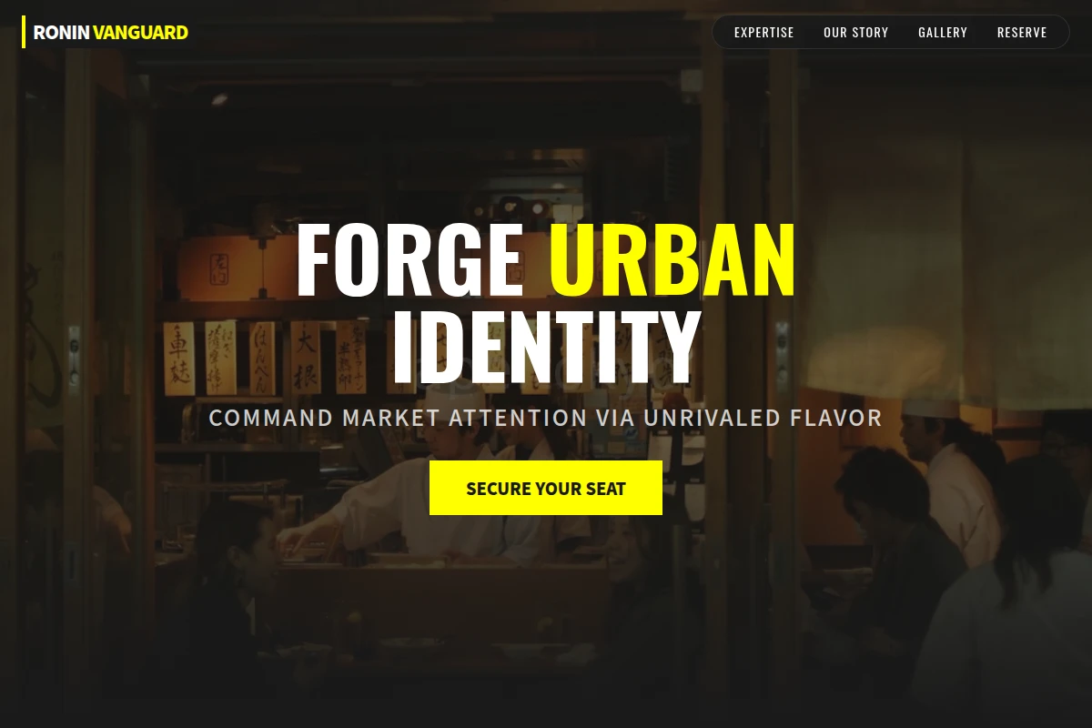 Concrete Japanese Food