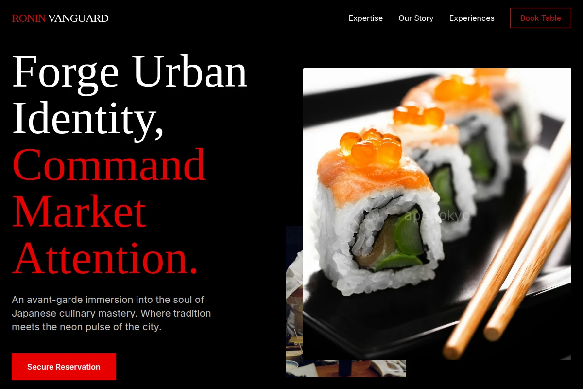 Noir Japanese Food
