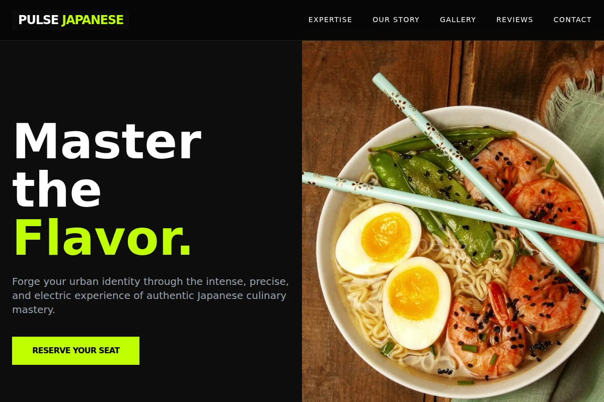 Pulse Japanese Food