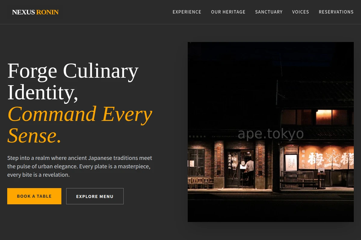Nexus Japanese Food