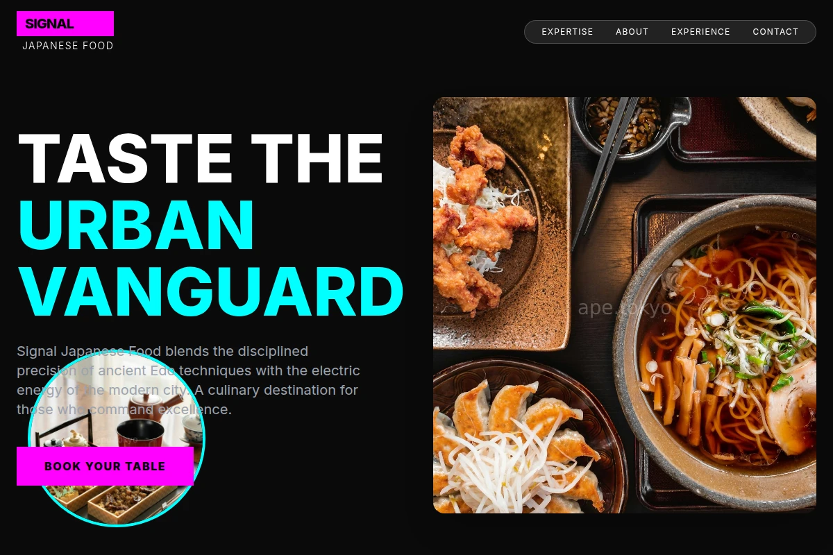Signal Japanese Food