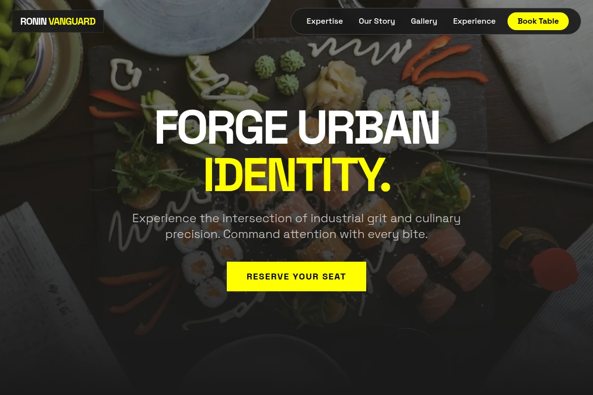 Concrete Japanese Food