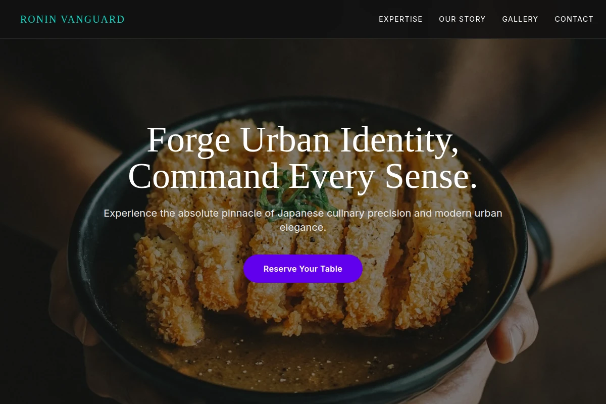 Chrome Japanese Food